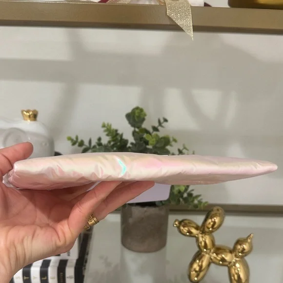 Iridescent Puffy Cosmetic Pouch - Picture 8 of 9